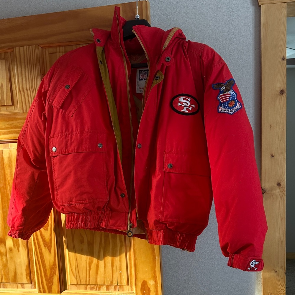 San Francisco 49ers Puffer Coat
